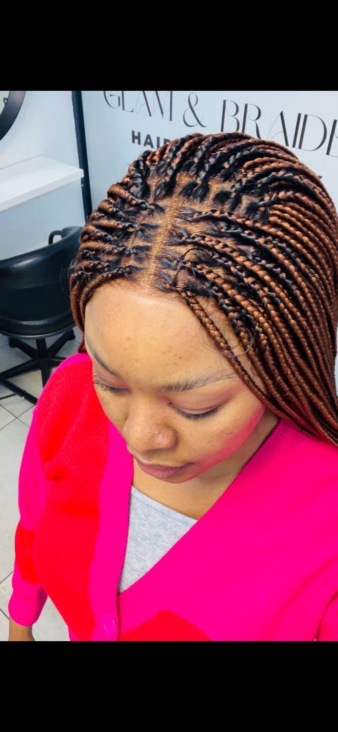 Braided Wig- 4x4 Closure