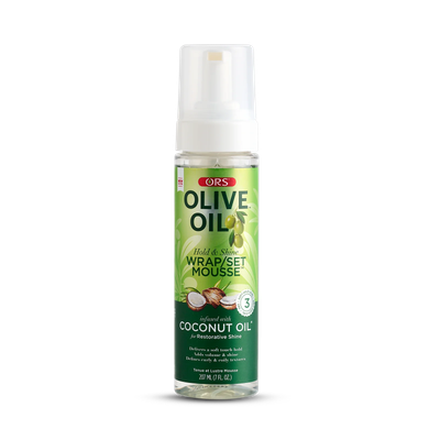 ORS Olive Oil Hold &amp; Shine Wrap Set Mousse