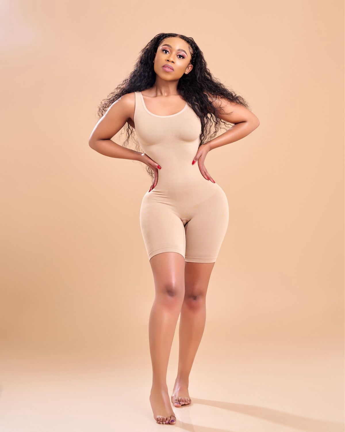 FIT220162-FULL-BODY SEAMLESS SHAPEWEAR BODYSUIT