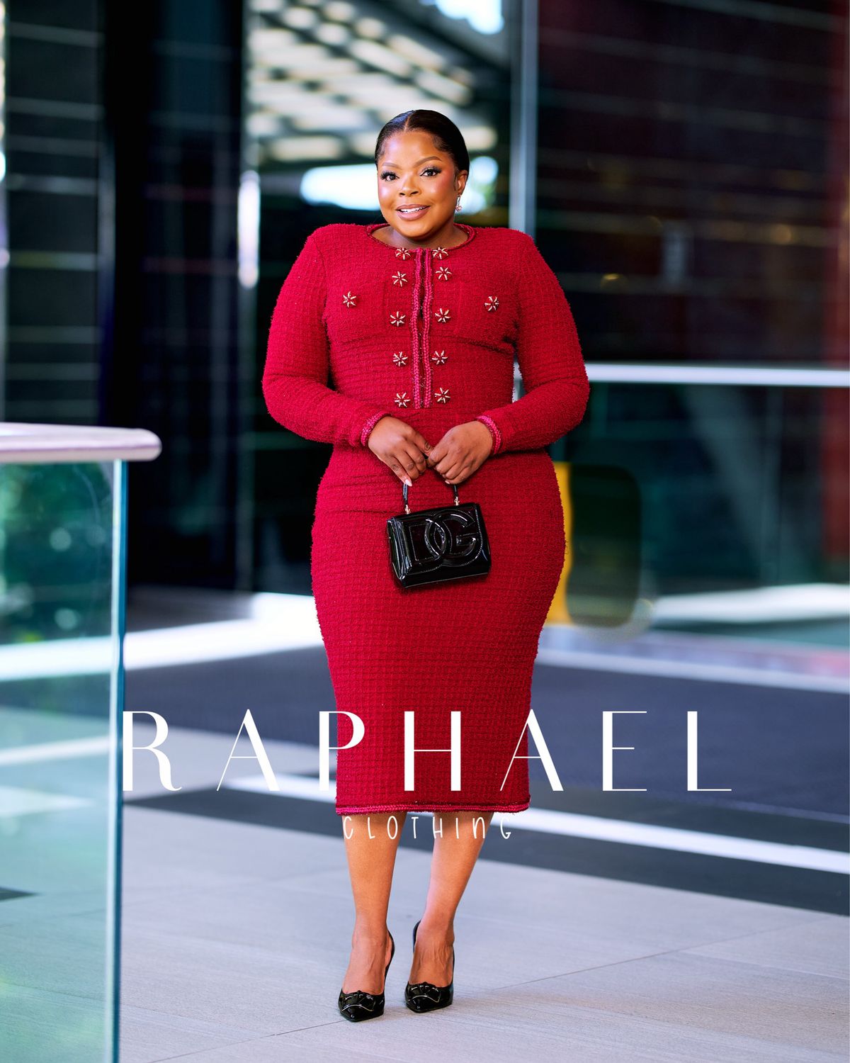 SELF-SIENNA LUXE KNIT DRESS
