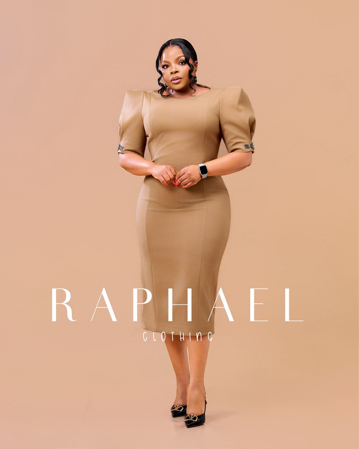 RAPH24052106-NAOMI POWER PUFF DRESS