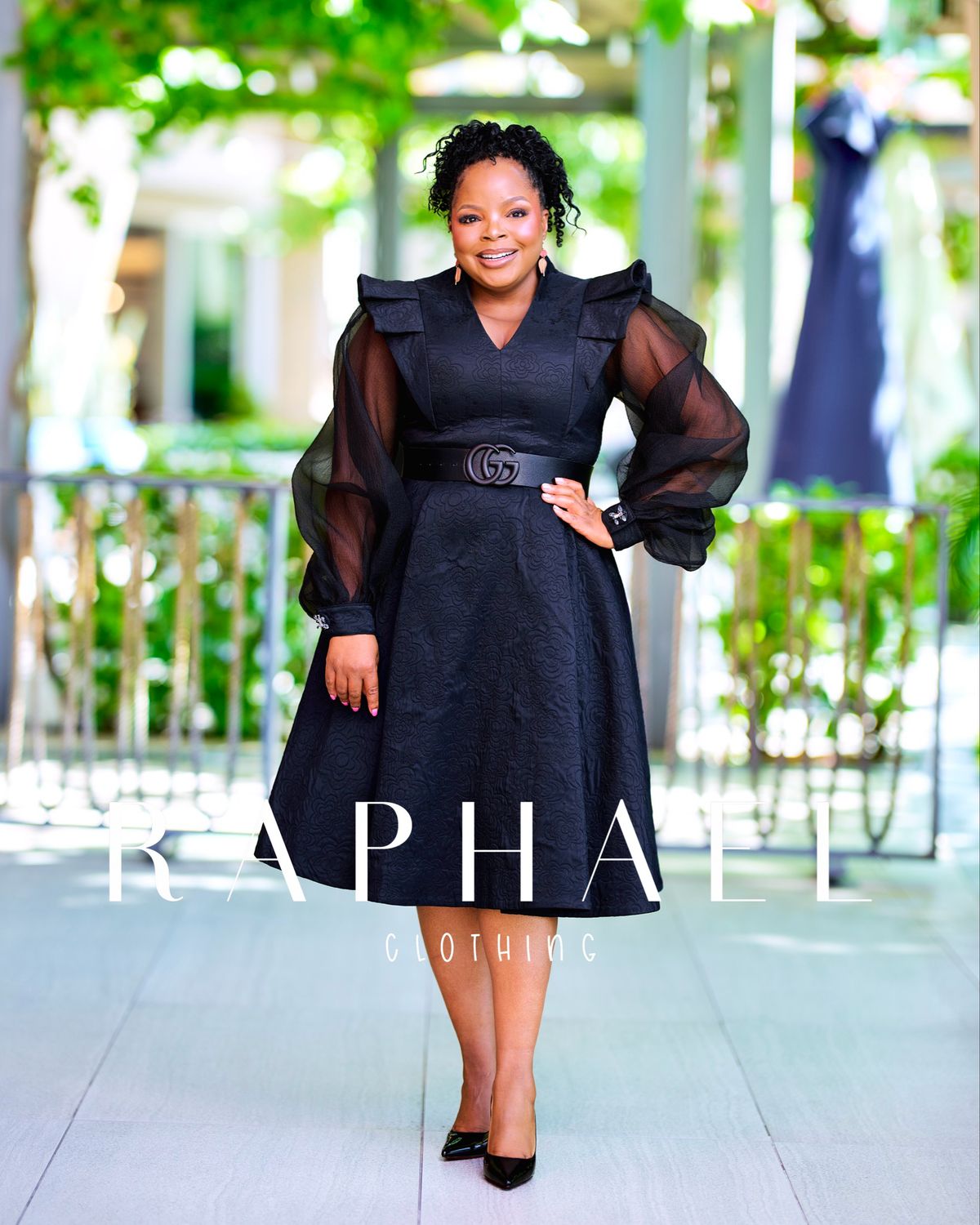 RAPH25032505-ELEGANT JACQUARD DRESS