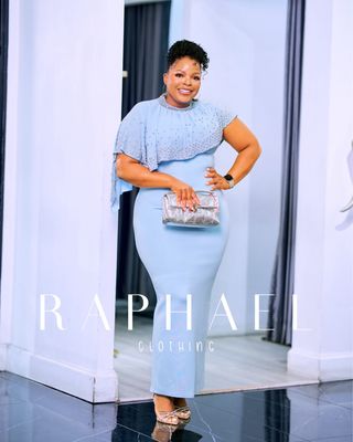 ROJ9593-SOLENE ELEGANT SCUBA CAPE DRESS