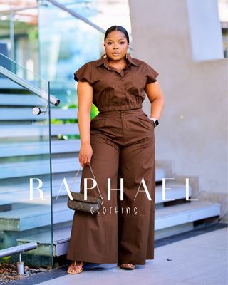 MAT-KHUMO CREPE WIDE-LEG SET