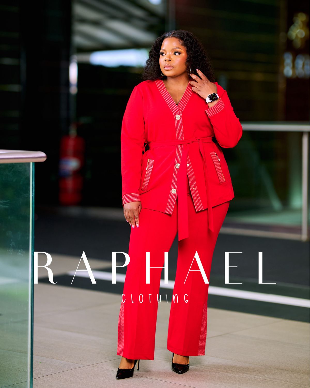 LSG19736-RUBY SHINE GLAM TRACKSUIT