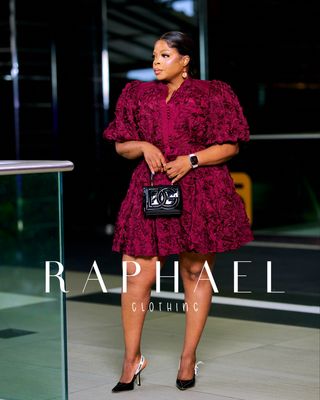 RAPH ROSETTE BLOOM DRESS