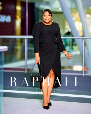 PLX2018-ADELLE SLEEK BOW DRESS