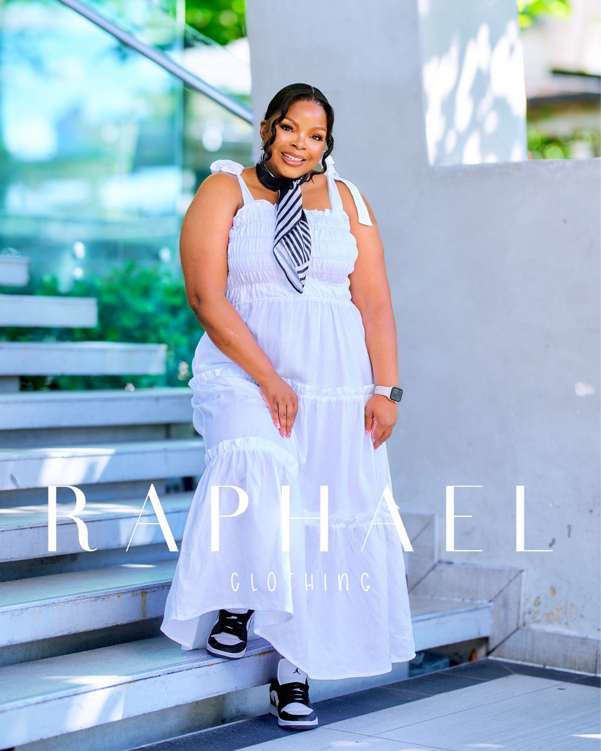 RAPH  TUMI SLEEVELESS CASUAL LINEN DRESS