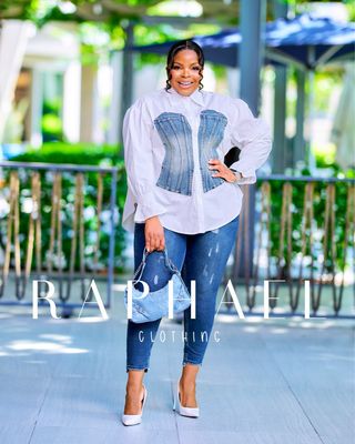 RAPH DENIM MUSE SHIRT