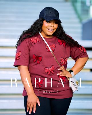 RAPH- RUBY BOW TEE