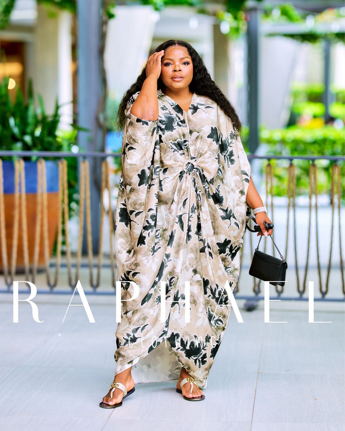 RAPH-AYA SOFT DRAPE KAFTAN