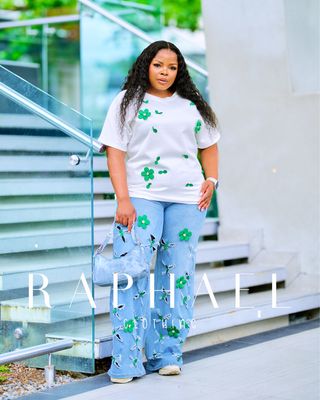 RAPH-DAISY DENIM SET