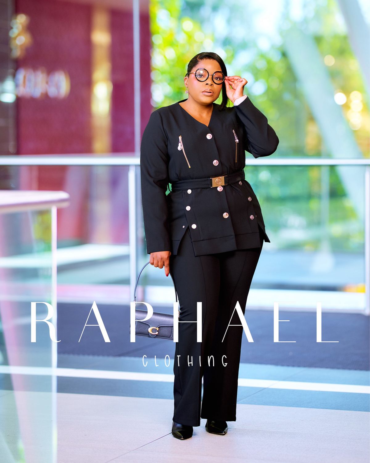 LSG9739- DOUBLE BUTTON TAILORED SUIT