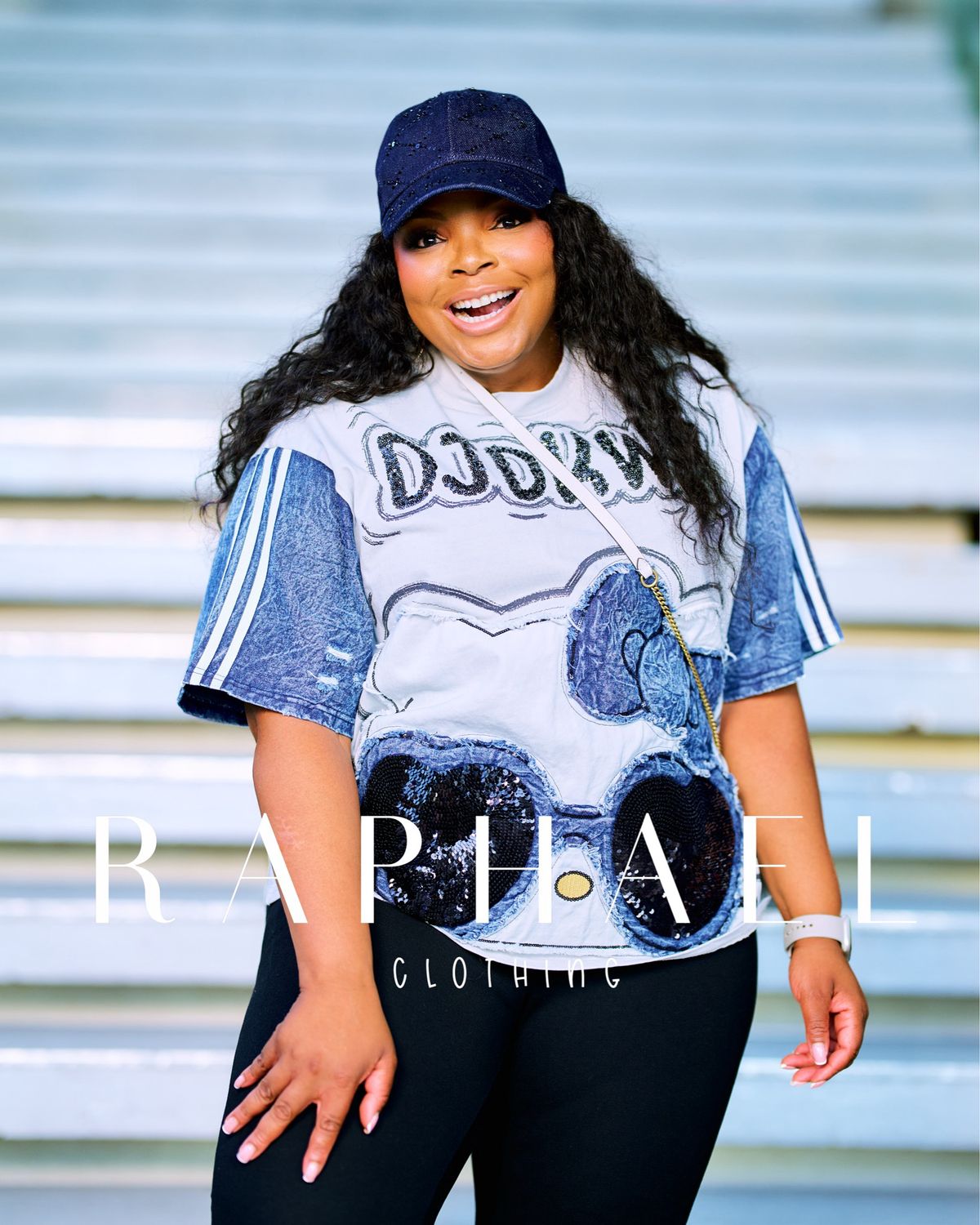 RAPH DONALD SPARKLE TEE