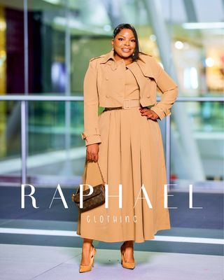 RAPH-AMARA TRENCH COAT 2PC DRESS