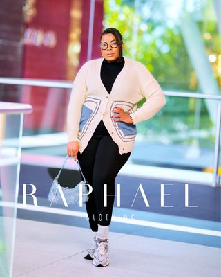 RAPH-AVANI DENIM KNIT CARDIGAN