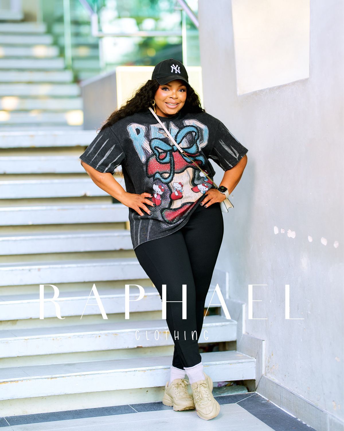 RAPH-POP ART FACE TEE