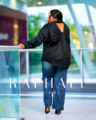 RAPH- OPEN BACK BOW SHIRT