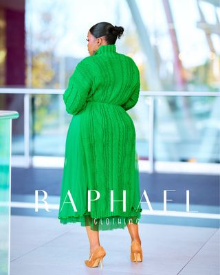 RAPH-RUBY CABLE-KNIT TUTU SET
