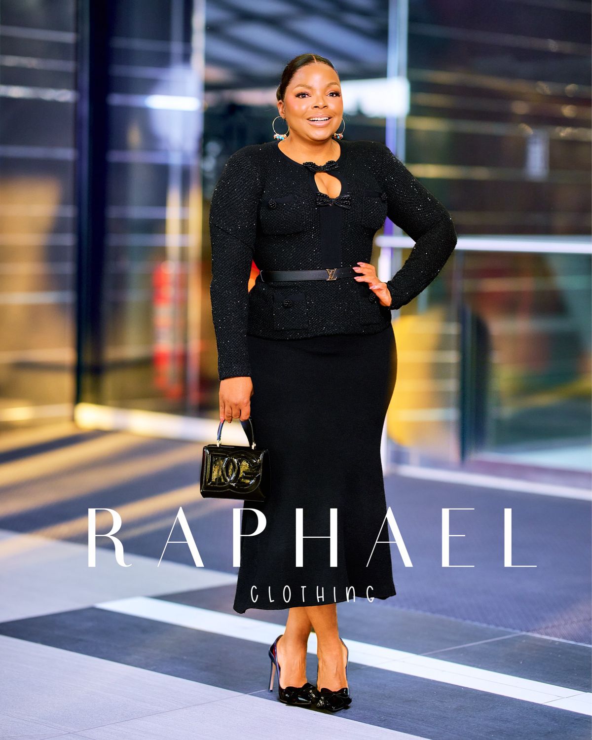 RAPH- VIVIAN TAILORED PEPLUM DRESS
