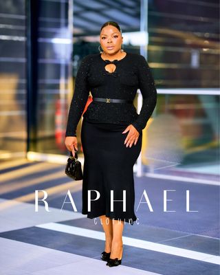 RAPH- VIVIAN TAILORED PEPLUM DRESS