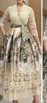 BHC18251-GARDEN LUXE WRAP DRESS