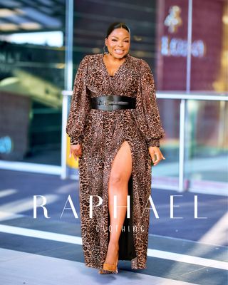 BAGE2526-SAVANNAH LEOPARD PRINT MAXI DRESS