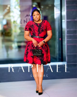 RAPH-ROMY FLORAL KNITTED DRESS