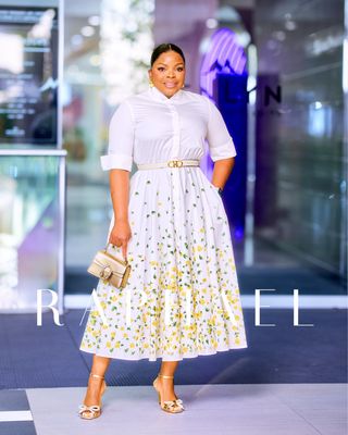 RAPH-SPRING GARDEN MIDI DRESS