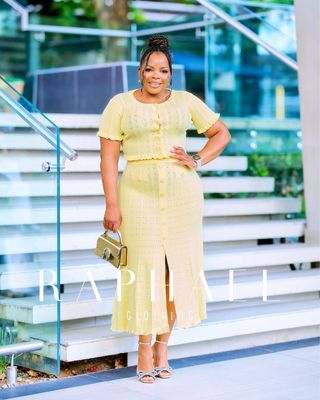 RAPH- RIVA RUFFLE KNIT SKIRT SET