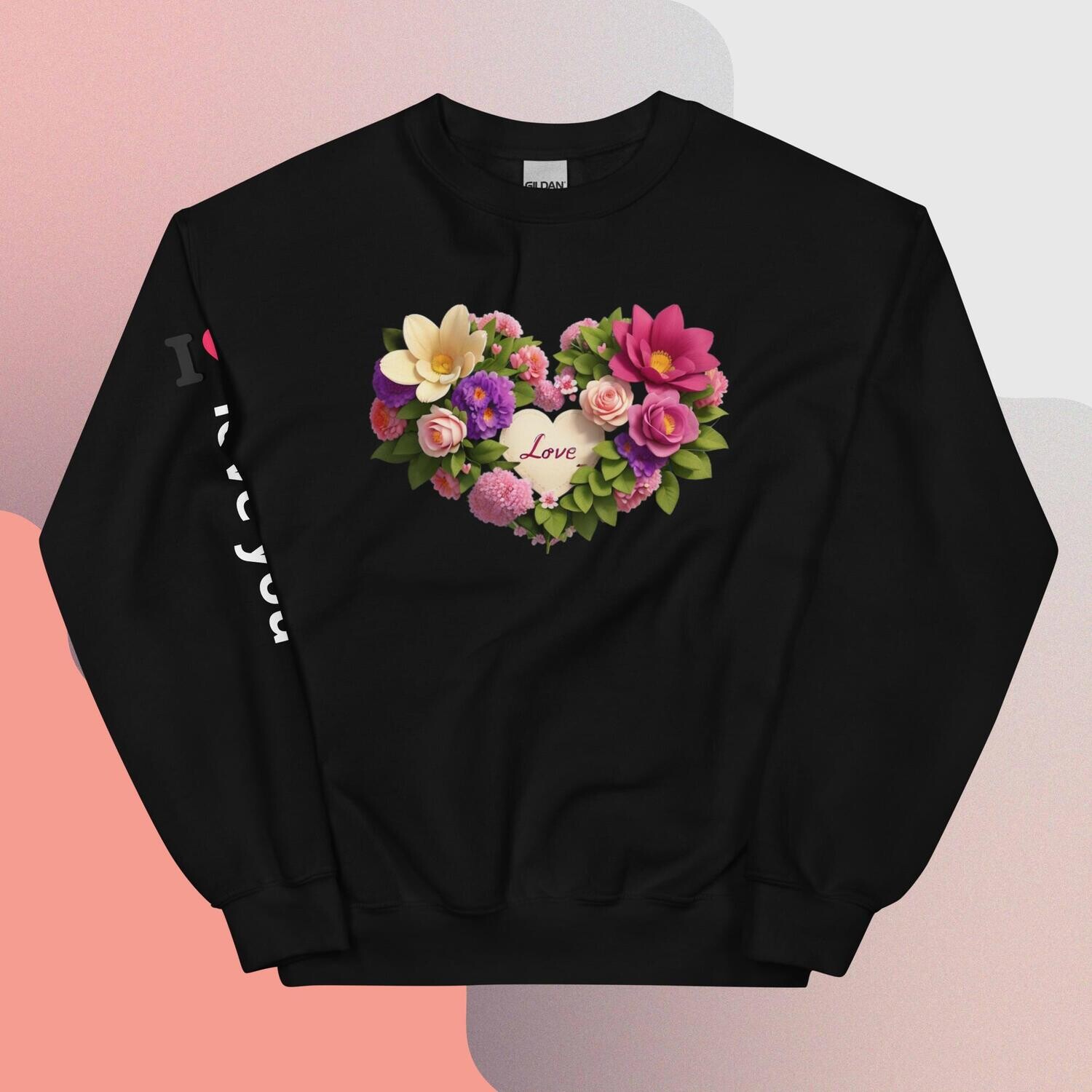 valentines Unisex Crew Neck Sweatshirt | Gildan 18000