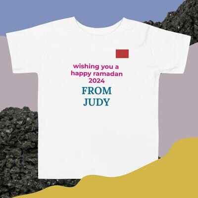happy ramadan Toddler Staple Tee | Bella + Canvas 3001T