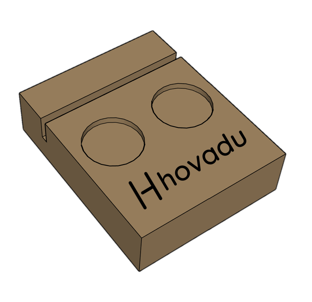 Hovadu Menukaarthouder met zout en peper