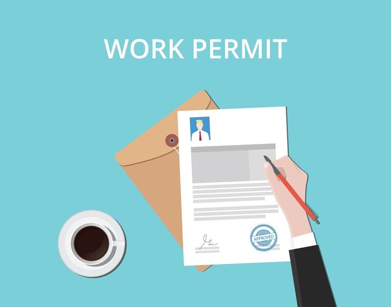 Permis de travail pour une entreprise belge