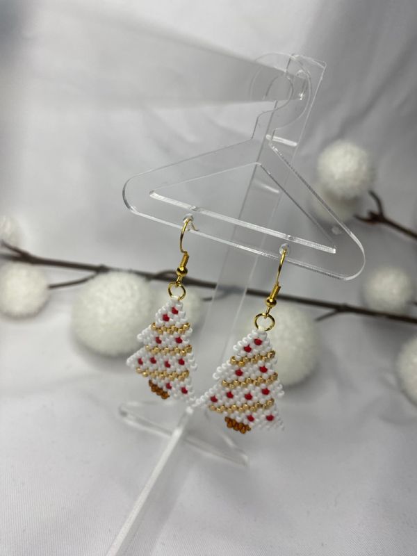 Boucles d'oreilles sapins