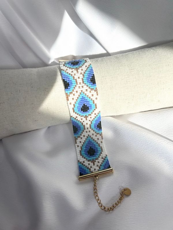 Bracelet Plume de Paon