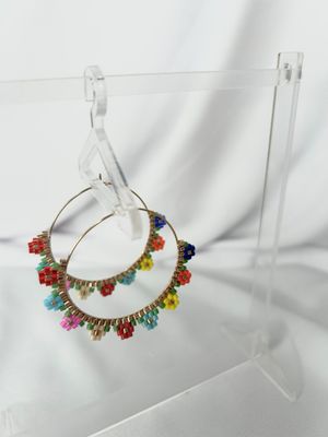 Boucles Fleurs Multiples