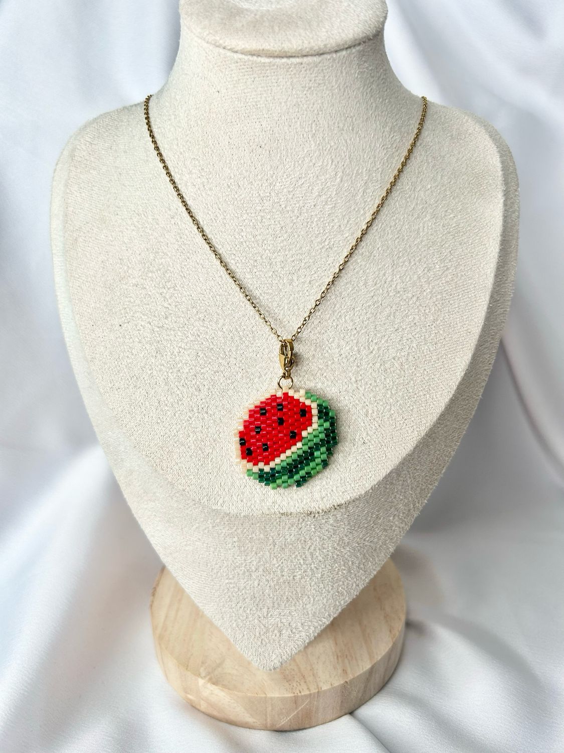 Collier Pastèque