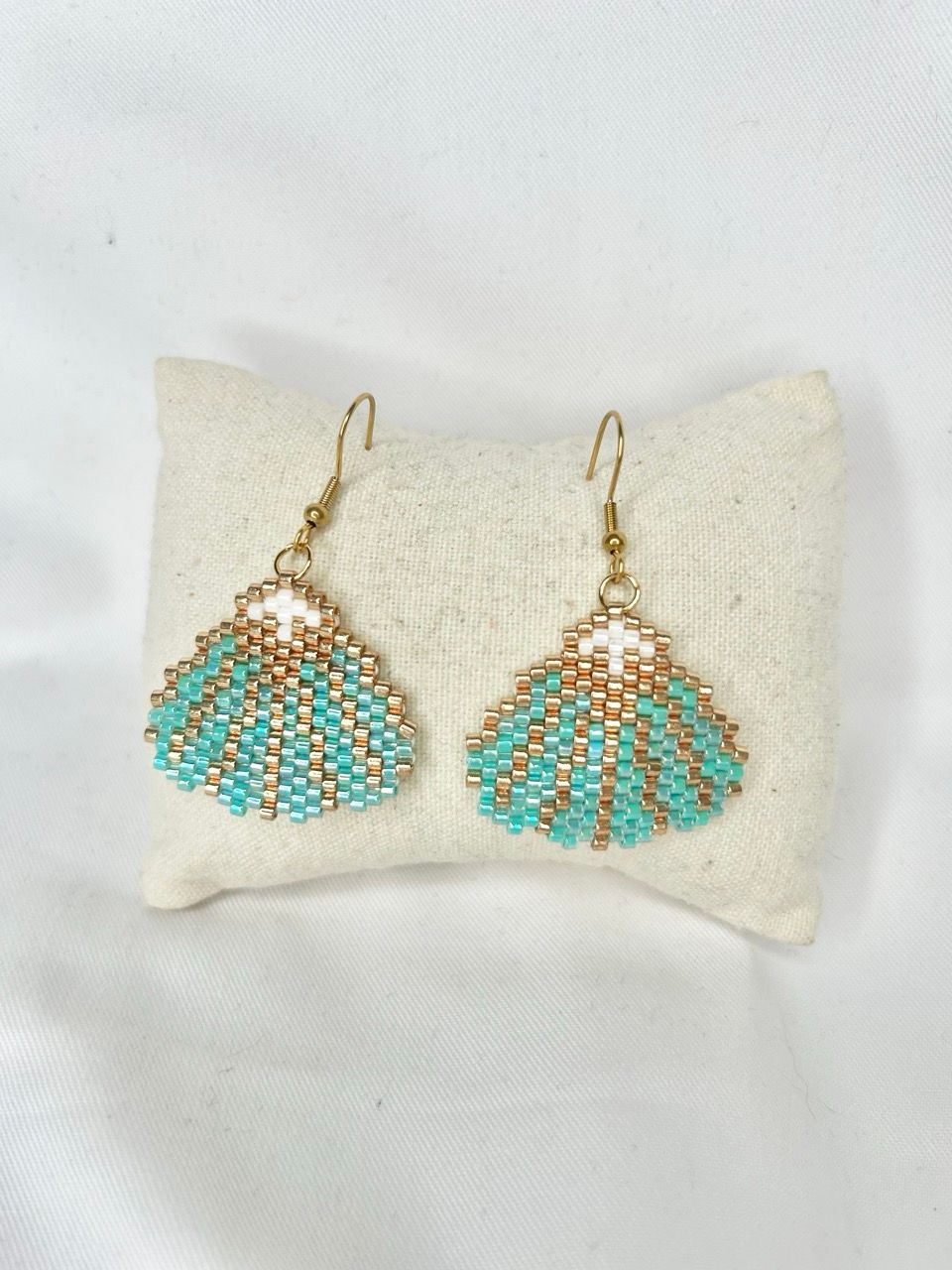 Boucles d'oreilles coquillages