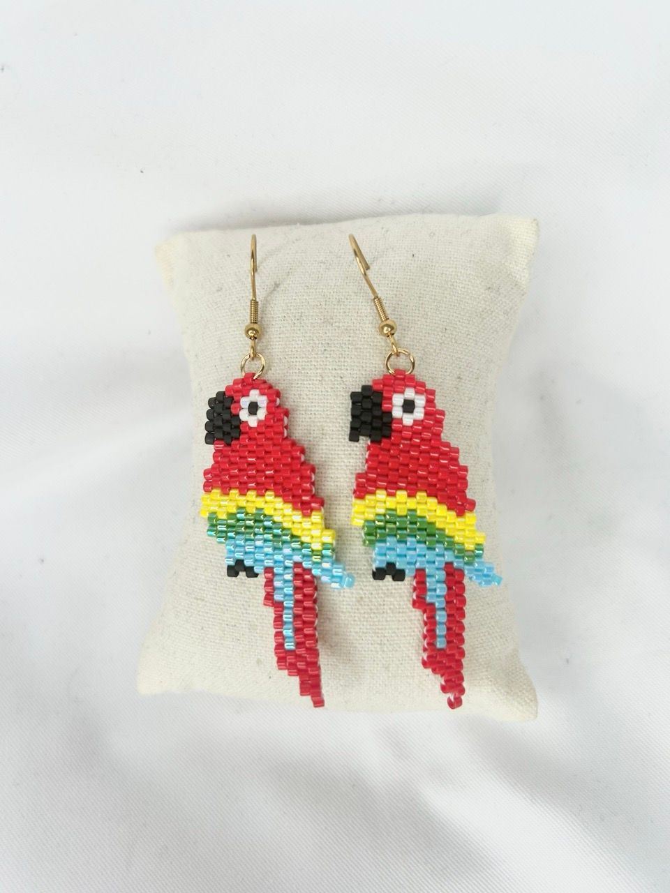 Boucles d'oreilles Perroquet