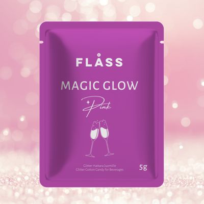 Magic Glow Pink - Glitter Pommi