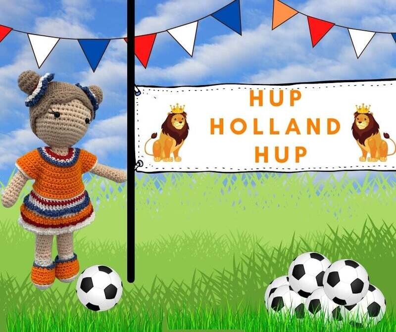 Häkelset Holland Outfit Carolientje