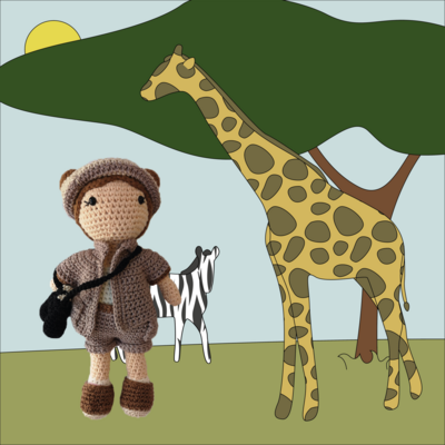 Haakpakket: Safari Outfit Carolientje
