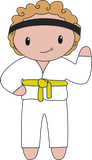 Häkelanleitung Judo Outfit Kareltje (digital)