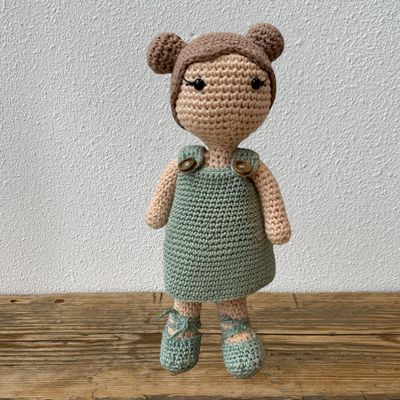 Haakpakket Carolientje - Groen jurkje