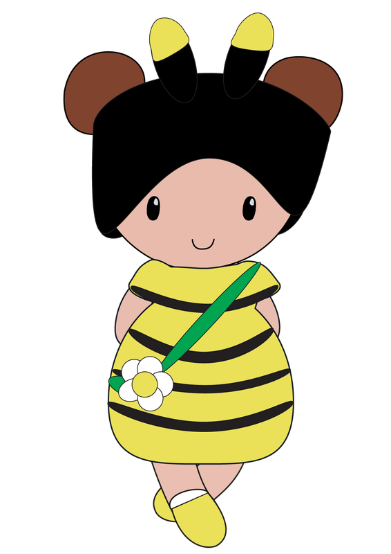 Häkelanleitung Bienen Outfit Carolientje (digital)