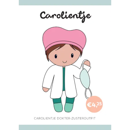 Haakpatroon Dokter-Zusteroutfit Carolientje (boekje)