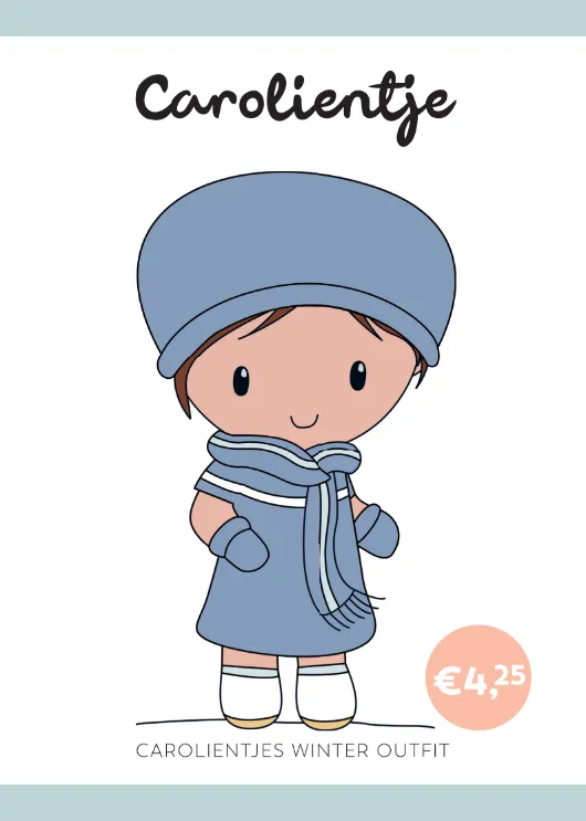 Haakpatroon &quot;Frozen&quot; winteroutfit Carolientje (boekje)