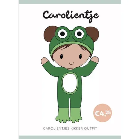 Haakpatroon Kikker outfit Carolientje (boekje)
