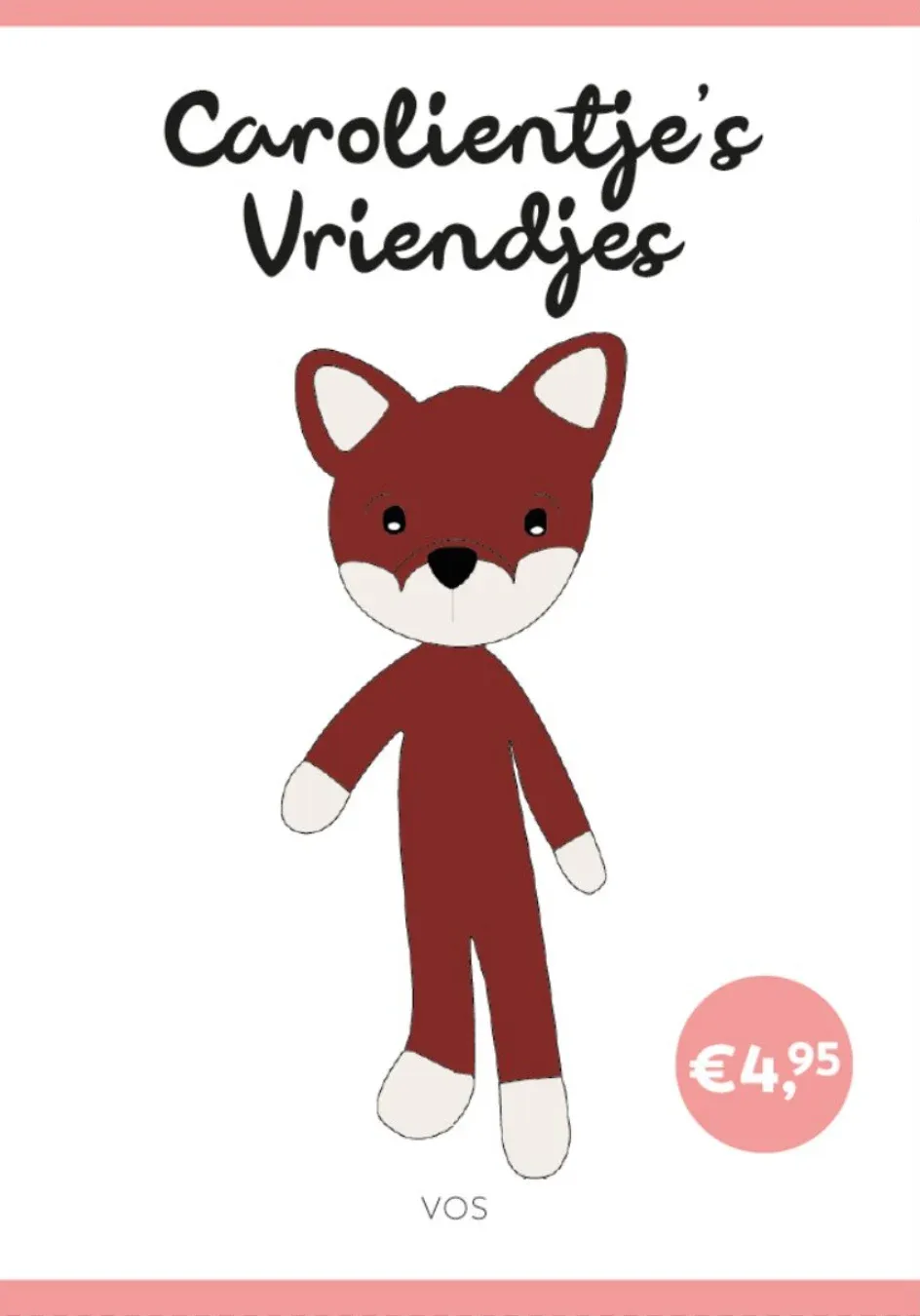 Haakpatroon Vos - Carolientje’s Vriendje (Boekje)
